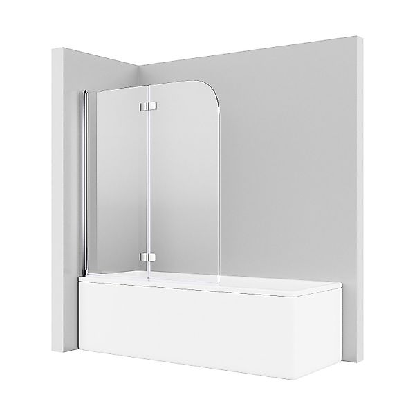 SONNI Badewannenaufsatz Duschwand für Badewanne, Einscheibensicherheitsglas günstig online kaufen