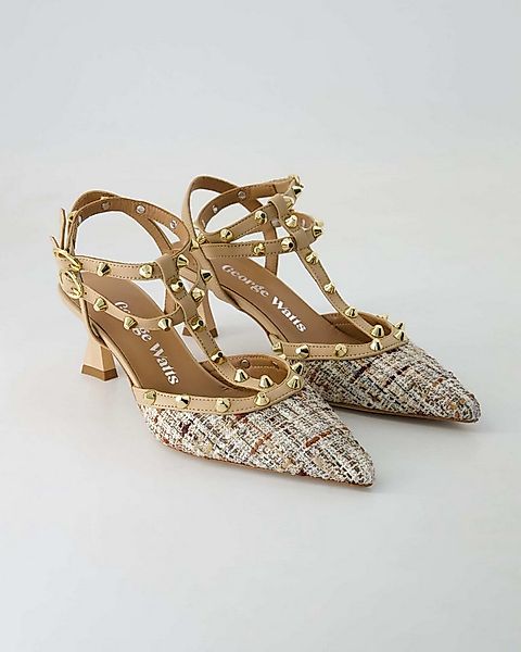 George Watts N202-404 Sandale Obermaterial: Leder und Textil günstig online kaufen