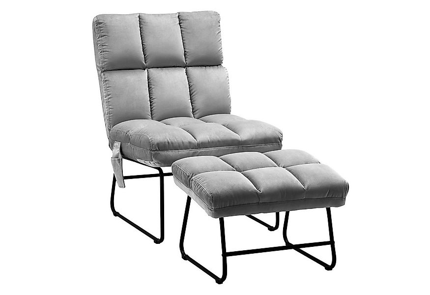 MCombo TV-Sessel MCombo Sessel mit Hocker 0014 / 0016 (Relaxsessel mit Hock günstig online kaufen