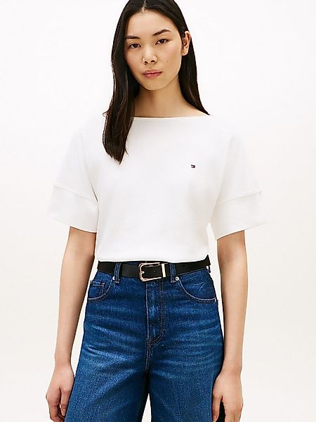 Tommy Hilfiger Kurzarmshirt MDRN CODY SS SLV C-NK TEE mit dezenter Logo-Sti günstig online kaufen