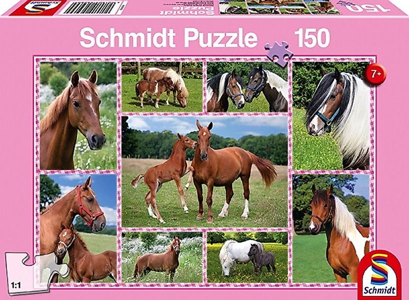Schmidt Spiele Puzzle 150 Teile Schmidt Spiele Kinder Puzzle Pferdeträume 5 günstig online kaufen