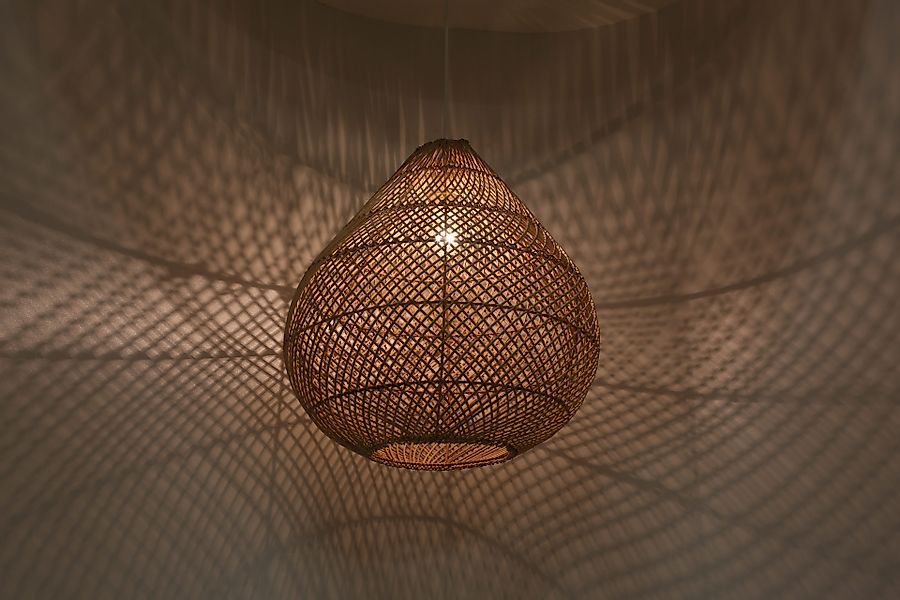 Casa Moro Pendelleuchte Rattan Pendelleuchte Majene, günstig online kaufen