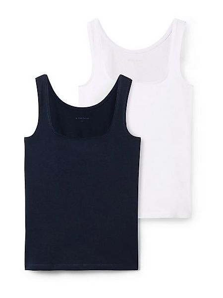 TOM TAILOR Tanktop (Packung, 2-tlg) im Doppelpack günstig online kaufen