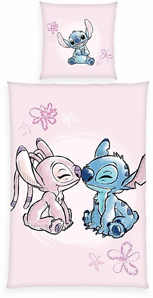 Disney Bettwäsche "Disney Stitch" 2 Stk. Wendebettwäsche günstig online kaufen