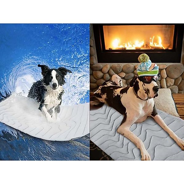 Coonoor Hundematte Hundekühlmatte Selbstkühlend Kühlmatte Haustier günstig online kaufen