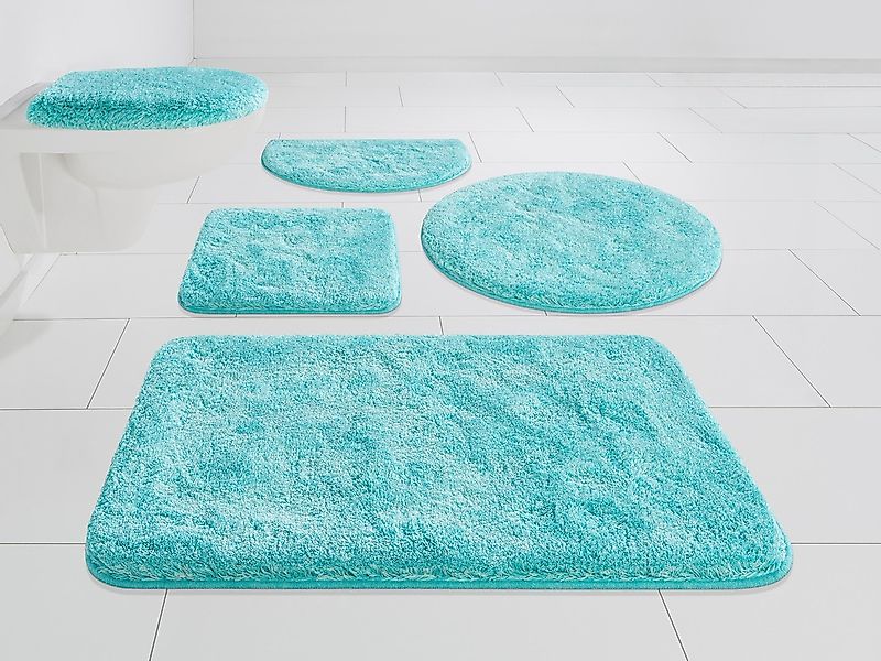 Grund Badematte "Melos, Badvorleger, Badezimmer Teppich, sehr weich" Höhe 2 günstig online kaufen