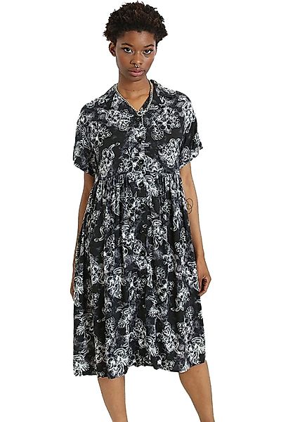 Hell Bunny A-Linien-Kleid Kasumi Gothic Tattoo günstig online kaufen