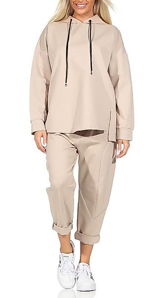 simaranda Jogginganzug Damen Jogginganzug 7036 36-42 Beige (Set) günstig online kaufen