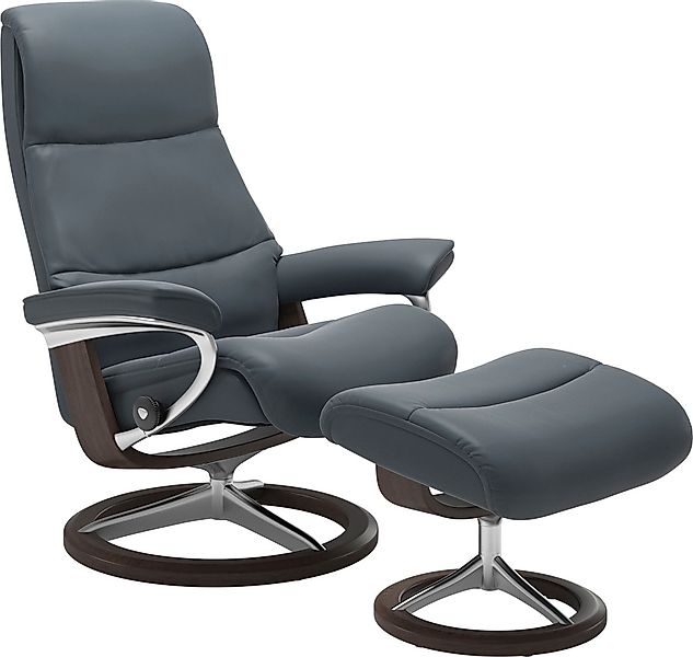 Stressless Relaxsessel "View" Set, Relaxsessel mit Hocker, mit Signature Ba günstig online kaufen