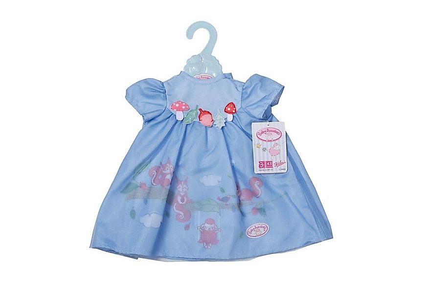 Zapf Creation® Puppenkleidung 709610 Baby Annabell Kleid blau Eichhörnchen günstig online kaufen