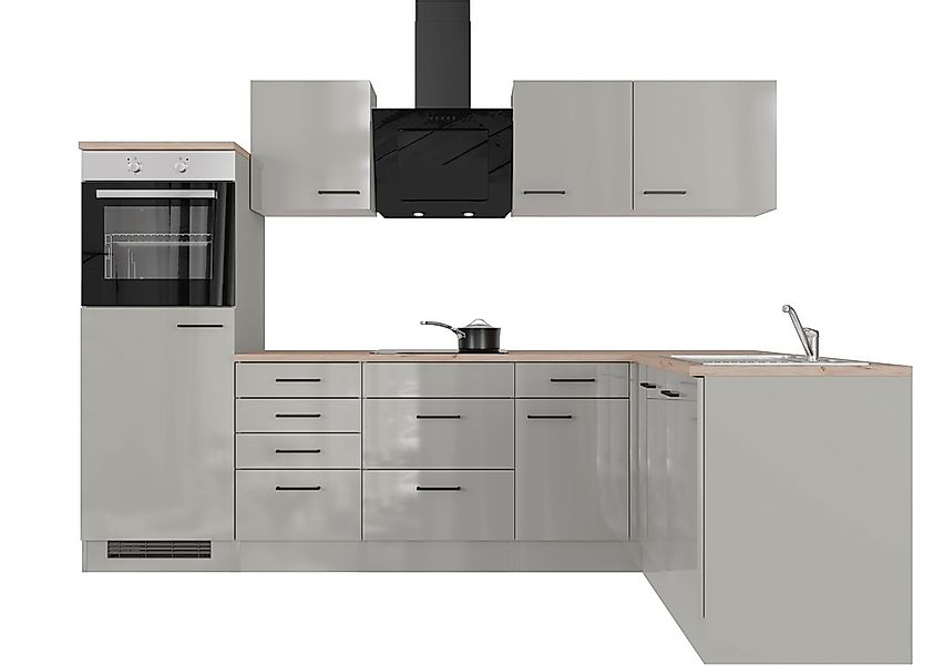 Flex-Well Küchenzeile "Lund" wahlw. mit E-Geräten, in weiten Farben erhältl günstig online kaufen