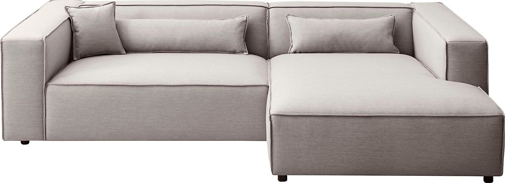 LeGer Home by Lena Gercke Ecksofa "PIARA XXL, Big-Sofa in Cord oder Leineno günstig online kaufen