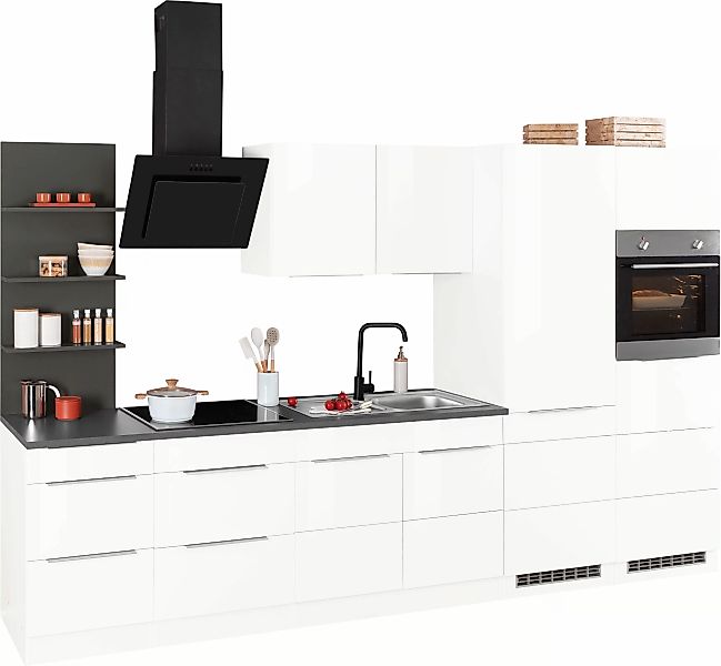 KOCHSTATION Küchenzeile »KS-Brindisi Breite 330 cm«, wahlweise mit E-Geräte günstig online kaufen