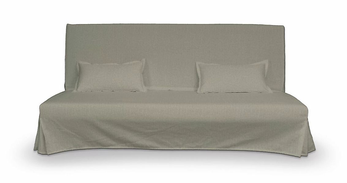 Bezug für Beddinge Sofa, lang mit zwei Kissenhüllen, beige- grau, Bezug für günstig online kaufen