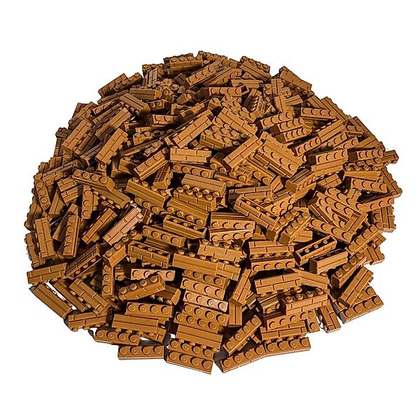 LEGO® 50x Mauerstein 1x4, Nougat Spielbausteine günstig online kaufen