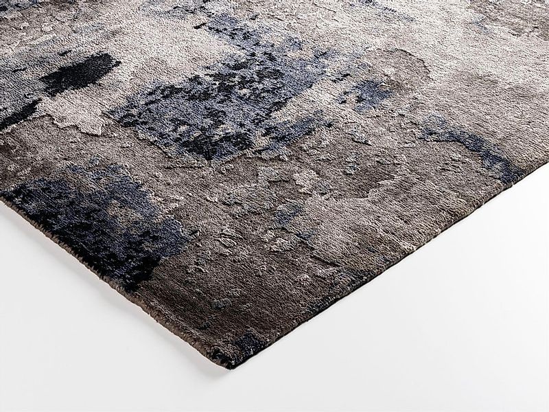 Kurzflorteppich  Signature Earth ¦ grau ¦ Viskose,Wolle ¦ Maße (cm): B: 170 günstig online kaufen