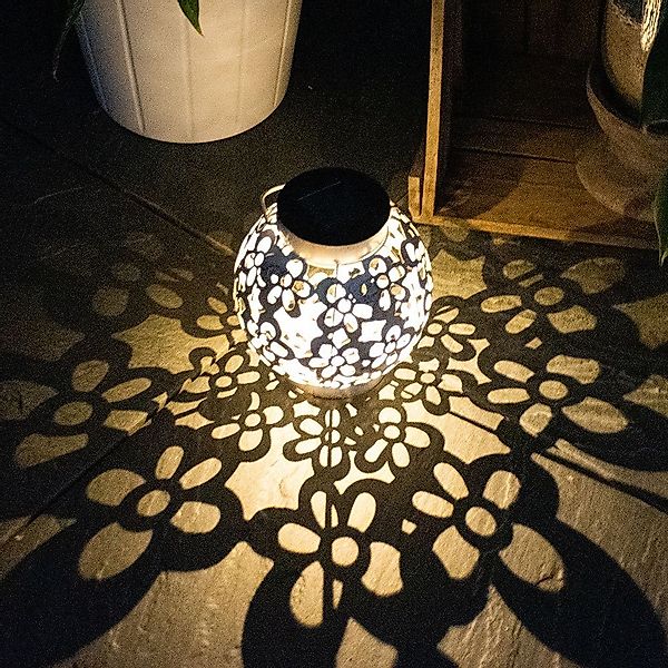 EGLO LED Solarleuchte, LED-Leuchtmittel fest verbaut, günstig online kaufen