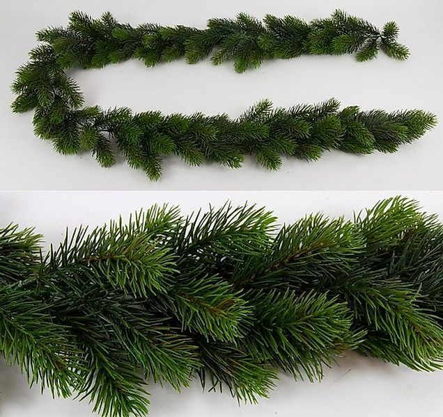 Kunstgirlande Tannengirlande aus Kunststoff 175cm DP künstliche Girlande 10 günstig online kaufen