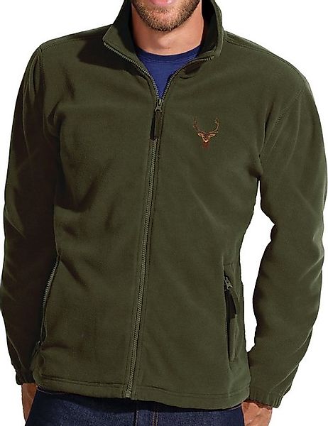 Baddery Fleecejacke "Hirsch" - Jägerjacke - günstig online kaufen