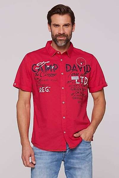 CAMP DAVID Kurzarmhemd, mit Kentkragen günstig online kaufen