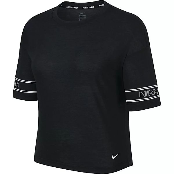 Nike Pro Graphic Kurzarm T-shirt L Black / White günstig online kaufen