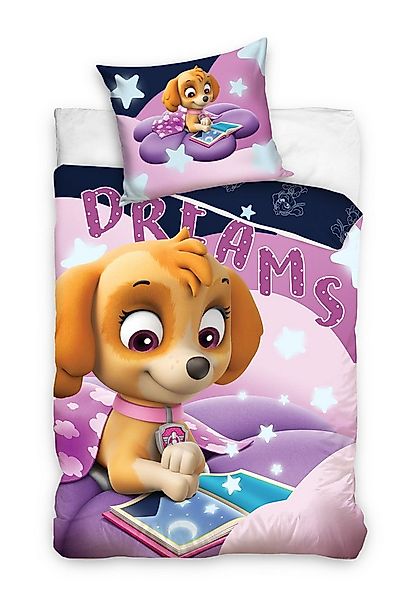 PAW PATROL Babybettwäsche PAW Patrol Babybettwäsche 100x135 cm günstig online kaufen