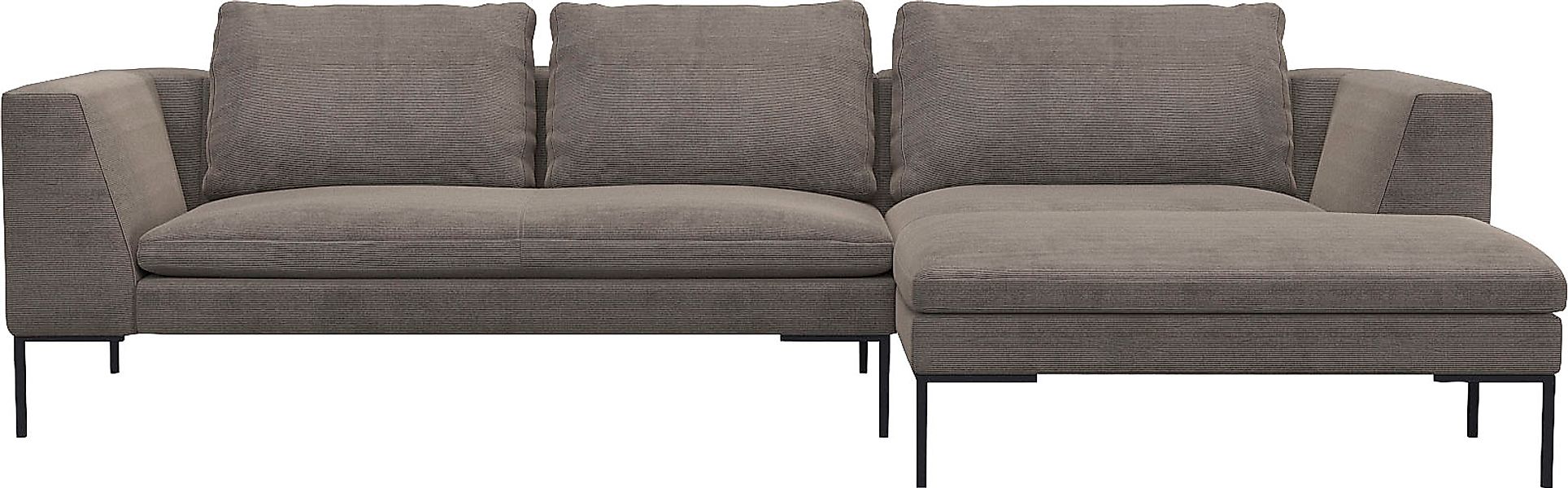 FLEXLUX Ecksofa »Loano, toller Sitzkomfort, L-Form«, modernes Sofa, frei im günstig online kaufen