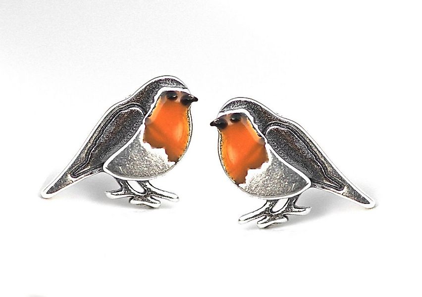 Villa Sorgenfrei Schmuckmanufaktur Ohrstecker-Set Rotkehlchen Ohrstecker 92 günstig online kaufen