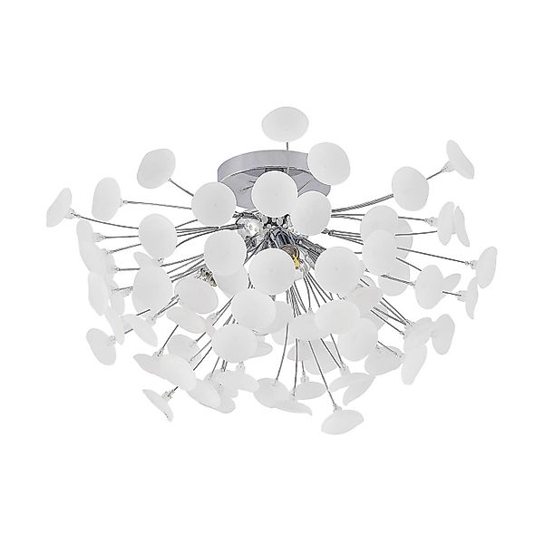 Lindby Deckenlampe Yurina 9626632 Modern in Chrom aus Metall 4-flammig E14 günstig online kaufen
