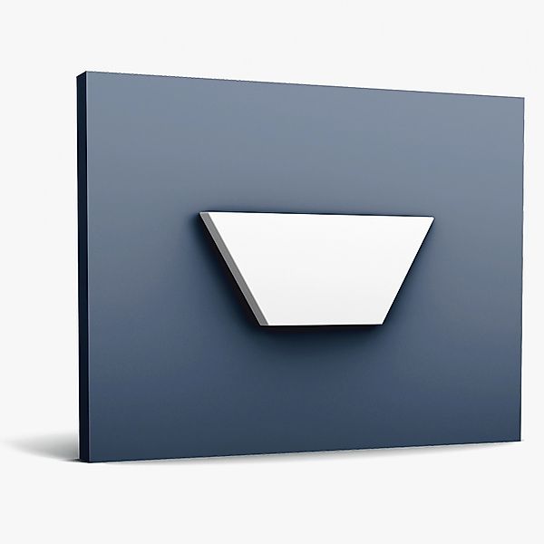 ORAC DECOR W101ODERN TRAPEZIUM 3D Wandpaneel Zierlement, 15 cm x 34,5 cm x günstig online kaufen