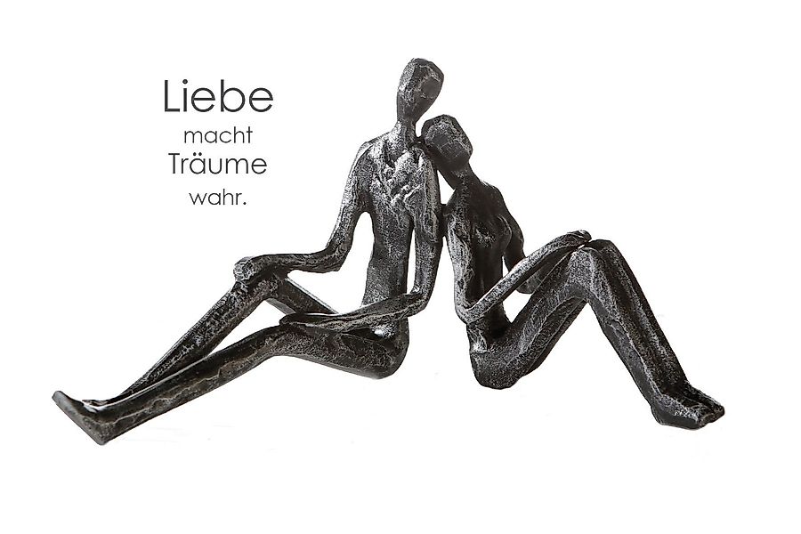 GILDE Skulptur DREAMING Skulptur - silber günstig online kaufen