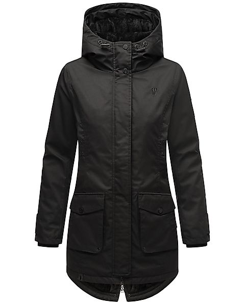 Navahoo Parka "Brinjaa" mit Kapuze Modischer Winter Kurzmantel mit zahlreic günstig online kaufen