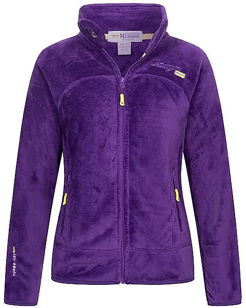 Geographical Norway Fleecejacke Damen Teddy Fleece Jacke Herbst Winter Jack günstig online kaufen