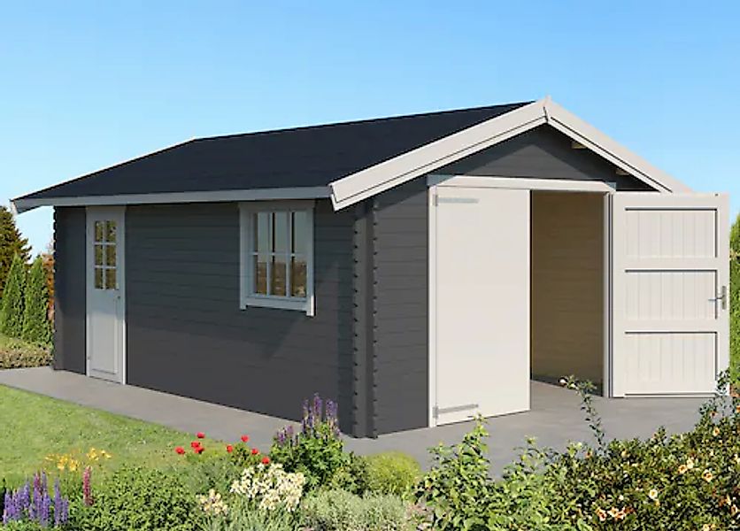 LASITA MAJA Garage »Yarik«, BxT: 474x583 cm, 202 cm Einfahrthöhe günstig online kaufen