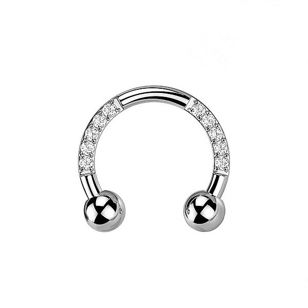 Taffstyle Nasenpiercing Titan Hufeisen Horseshoe Piercing günstig online kaufen
