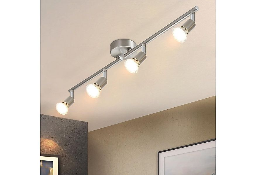 Nettlife Deckenstrahler 1/2/3/4/6 Flammig Wand Modern Deckenleuchte, Schwen günstig online kaufen