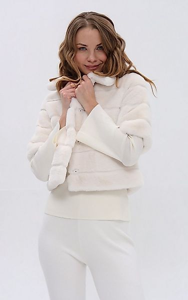 Passioni Fellimitatjacke Cropped Cropped günstig online kaufen