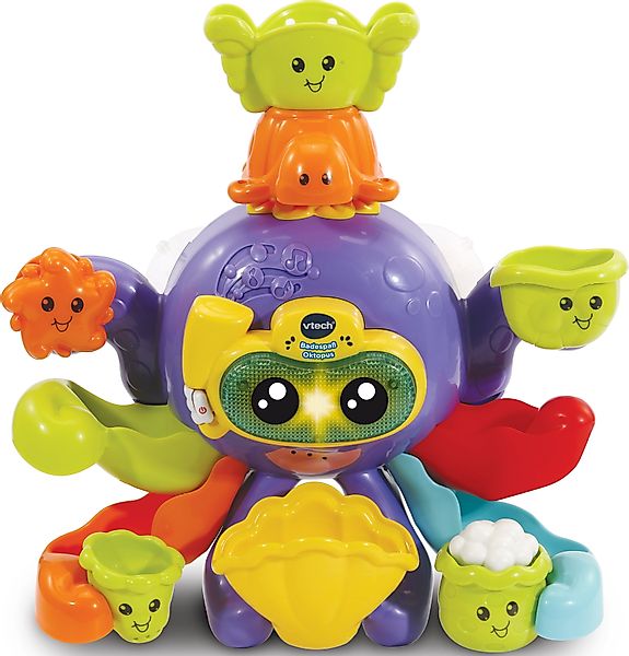 Vtech® Badespielzeug Badespaß Oktopus, mit Sound günstig online kaufen