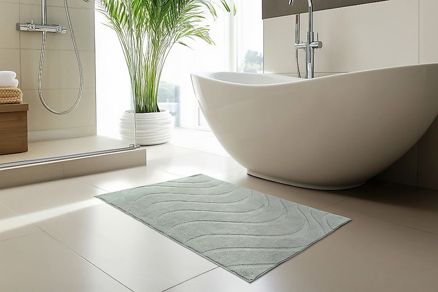 Kayoom Badematte "Badematte Ocean Touch 425" Kurzflor günstig online kaufen