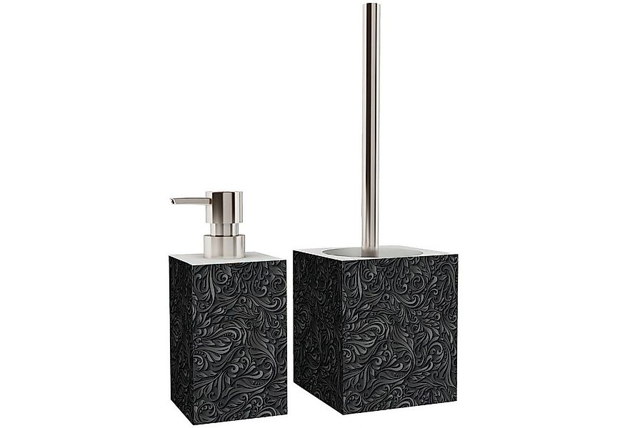Sanilo Badaccessoire-Set Floral, WC-Bürste und Seifenspender, 2 tlg., 2-tlg günstig online kaufen