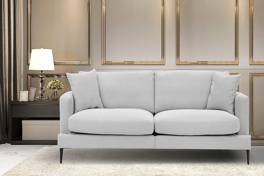 Home affaire 2-Sitzer "Cozy elegantes Designsofa, Maße B/T/H: 151/97/80 cm" günstig online kaufen