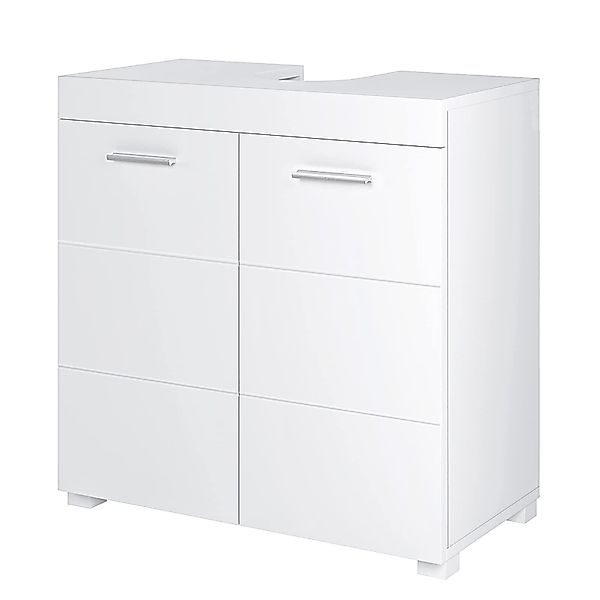 Homfa Waschbeckenunterschrank Unterschrank Badezimmerschrank mit 2 günstig online kaufen