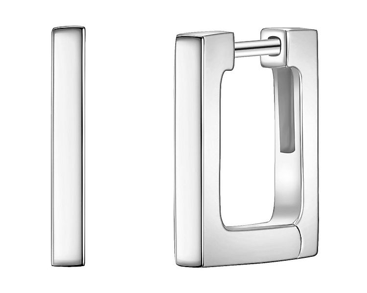 Glanzstücke München Paar Creolen silber, in Sterling Silber günstig online kaufen