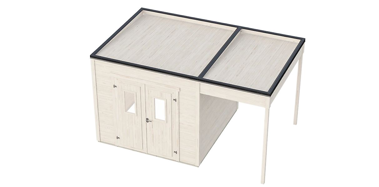 Nordic Holz Traufblech "FELIX 1 / FYNN 1 / FELIX 1.5 / FYNN 1.5 für Anbau", günstig online kaufen