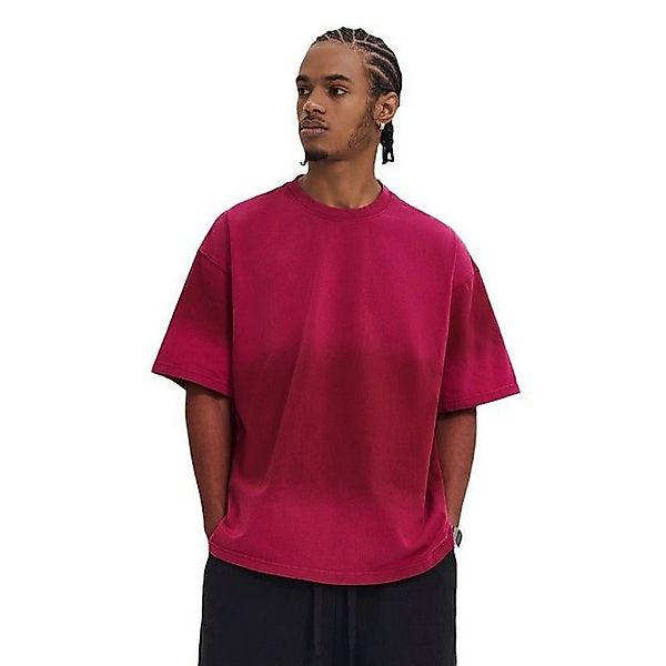 YRIIOMO T-Shirt Kurzarm T Shirt mit lässigem Schnitt, atmungsaktivem Komfor günstig online kaufen