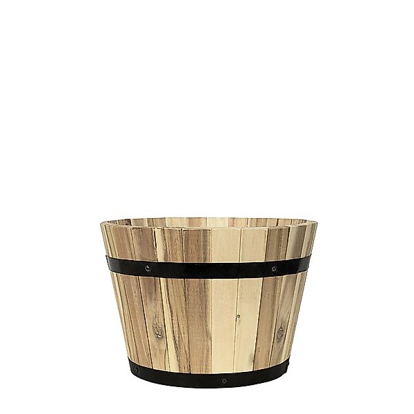 Pflanzwerk® Pflanzkübel Cup - Akazien Holz - Ø 37 cm x Höhe 26 cm günstig online kaufen