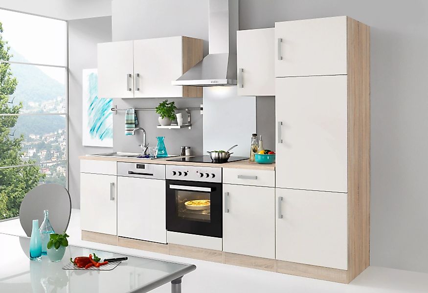 HELD MÖBEL Küchenzeile "Toronto", mit E-Geräten, Breite 280 cm günstig online kaufen