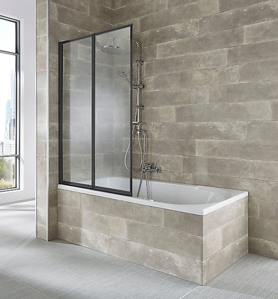 welltime Badewannenaufsatz Nassau, Einscheibensicherheitsglas, (2 tlg), günstig online kaufen