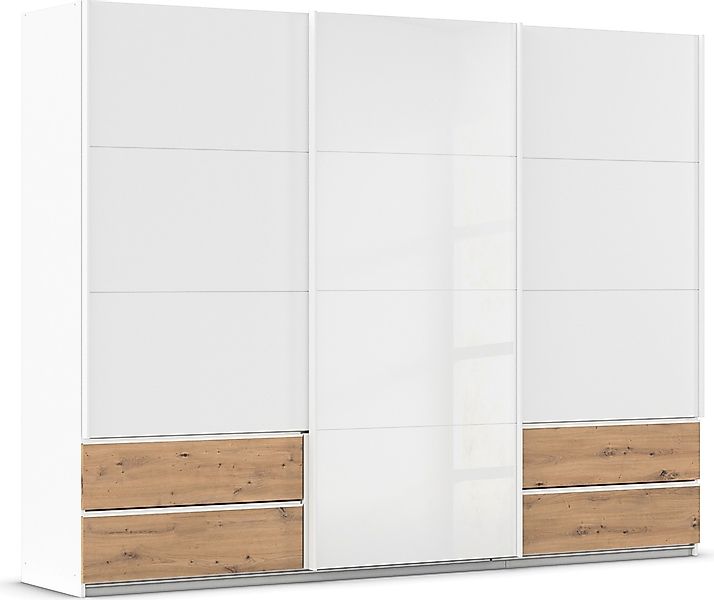 rauch Schwebetürenschrank "Kleiderschrank Schrank Garderobe ELARA Glastür/G günstig online kaufen