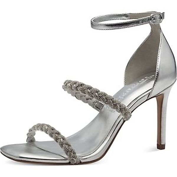 Tamaris Sandalen Lederimitat/Textil High-Heel-Sandalette günstig online kaufen